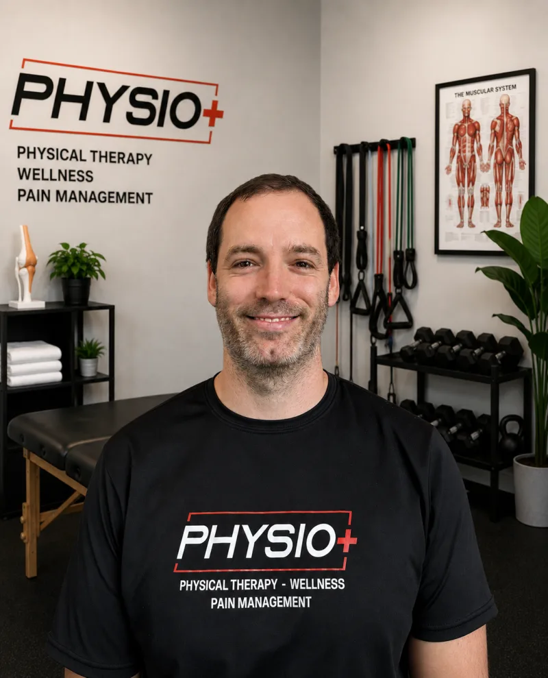 Logan Merritt, PT, DPT, NCS, CDN, co-founder and doctor of physical therapy at Physio+