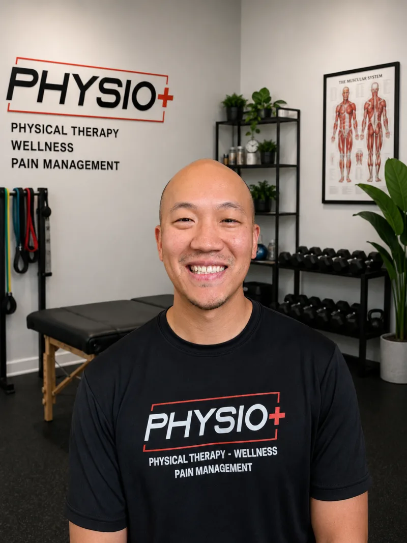 Tim Hu, PT, DPT, OCS, CDN, co-founder and doctor of physical therapy at Physio+